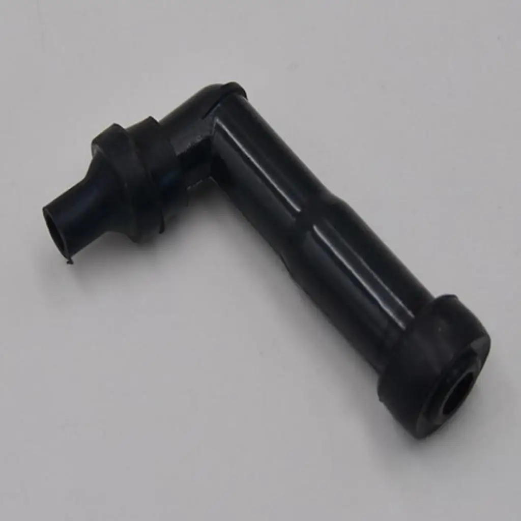 102 Degree Motorcycle Spark Plug Cap Rubber Resistor Cover Motor Accessory for 10mm 12mm Spark Plug