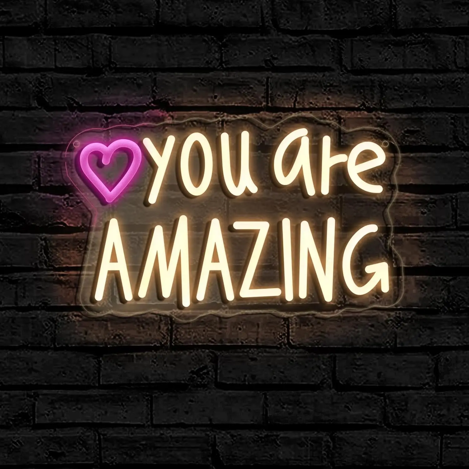 

You Are Amazing Neon Sign Dimmable efficient Night light for Bedroom Man Cave Decor Wedding Party Wall Decor Birthday Art Gifts