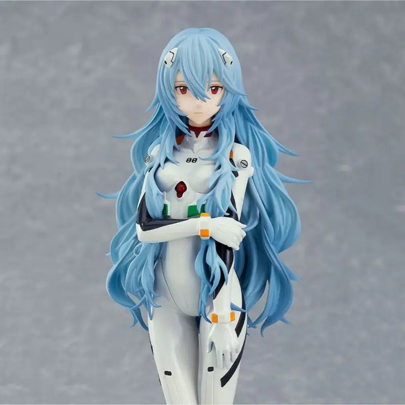 Neon Genesis Evangelion Rei Ayanami Figure - Anime Girl Model Toy, Desktop PC Case Display Ornament, Gift view 3