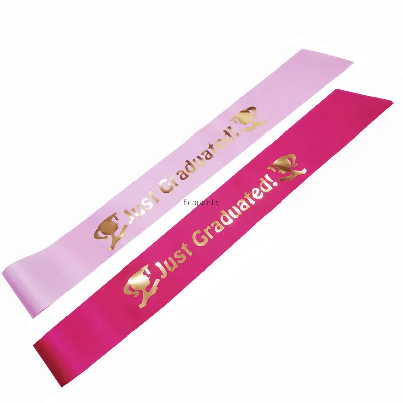 Just Graduated Graduation Season Series Shoulder Belt birthday Party Etiquette Belt