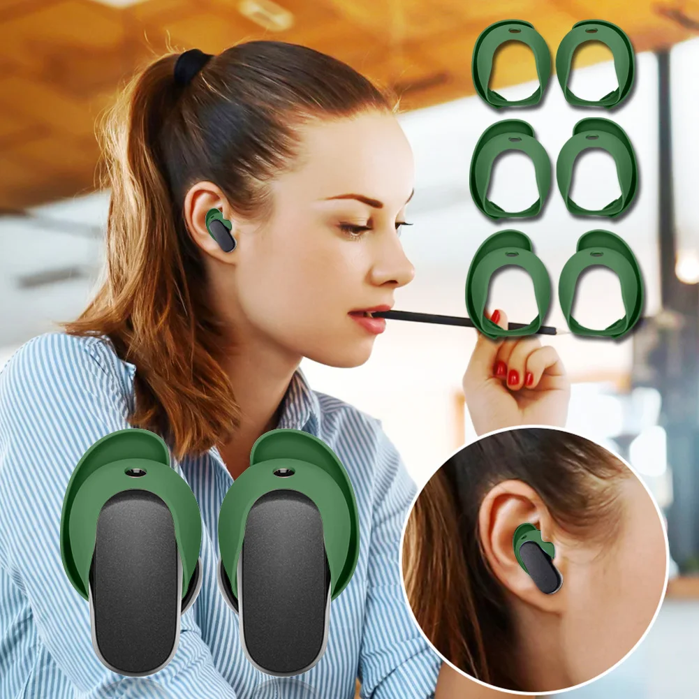 Almohadillas de silicona para auriculares Bose QuietComfort II, cubierta para auriculares, puntas de repuesto, tapones para los oídos, accesorios para auriculares