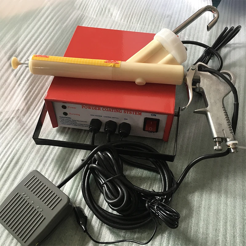 PC03-2 Portable Powder Coating System Paint Gun Coat Electrostatic Spraying Machine 2 stage Adjustable