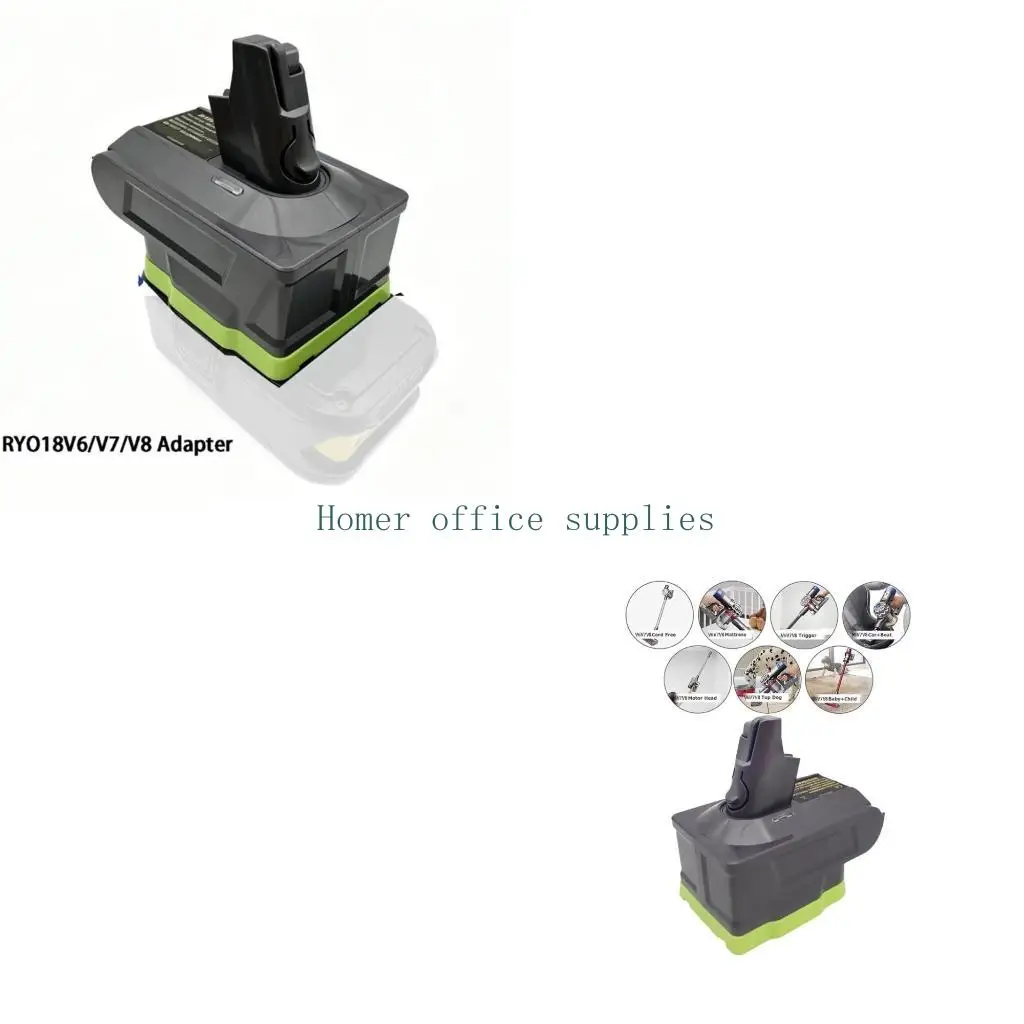 K43B 18V Power Converters Adapter For 18V Battery Convert to V 6/7/8 Cleaner Adapter for Everyday Cleaning and Quick Dust