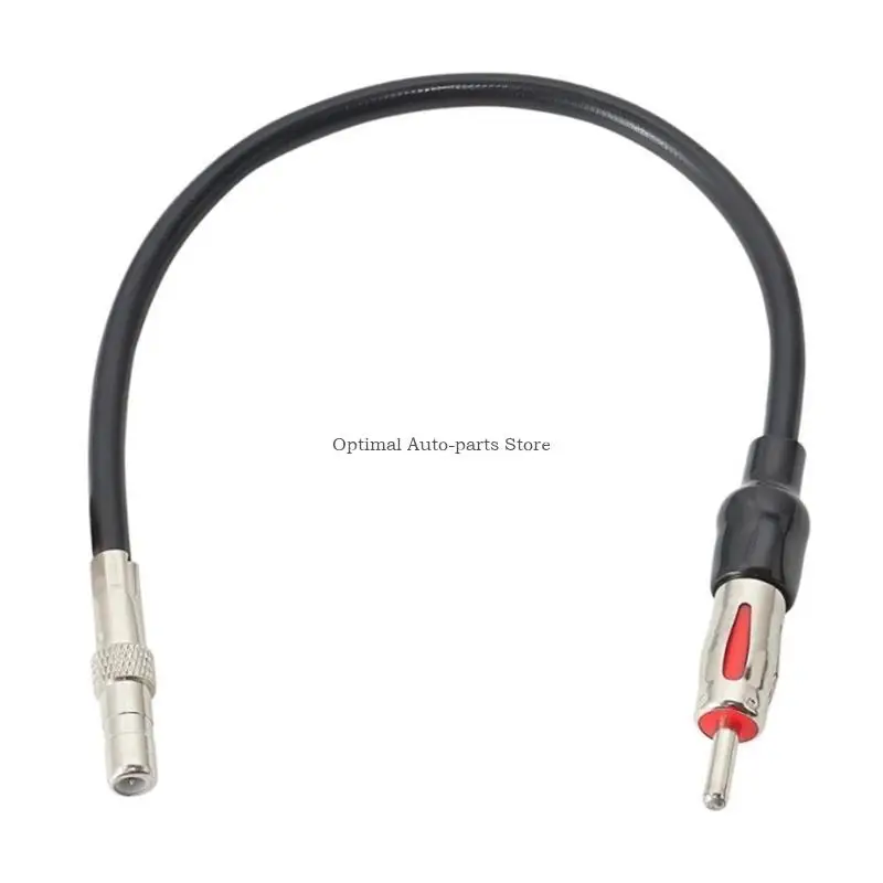 

To DIN Connector Wire Car Radio Antenna Adapter Audios Converter Cable for Car Stereo Head Car Radio Exterior Part