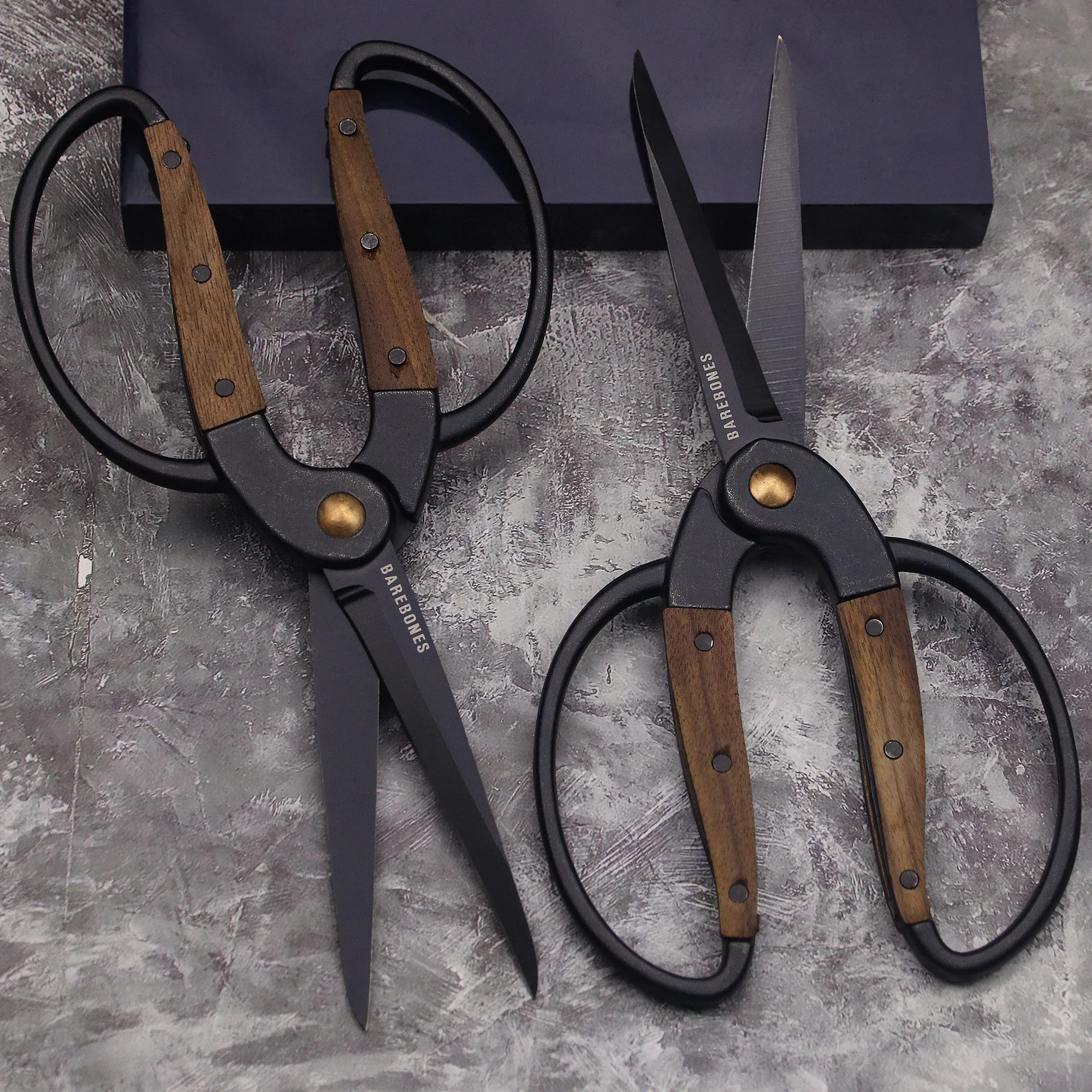 Japanische, scharfe Mehrzweck-Schneiderschere aus Kohlenstoffstahl, DIY-Handschere, Express-Auspackschere