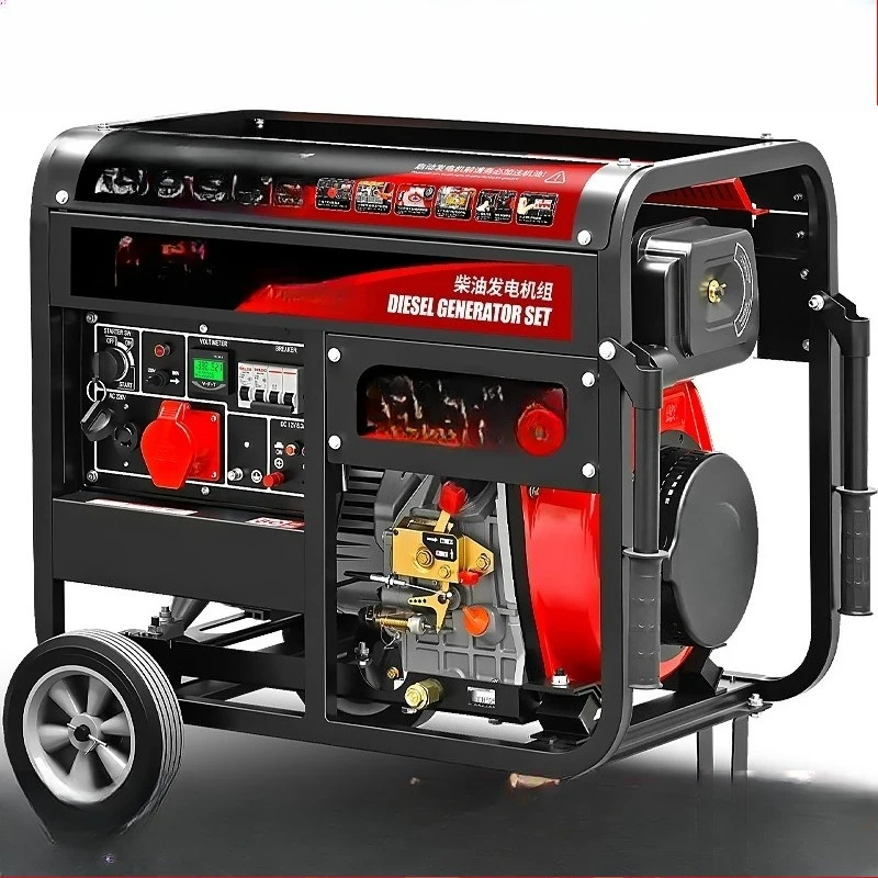 

Diesel generator household 10kW 5/6/8/12KW silent single phase 220v