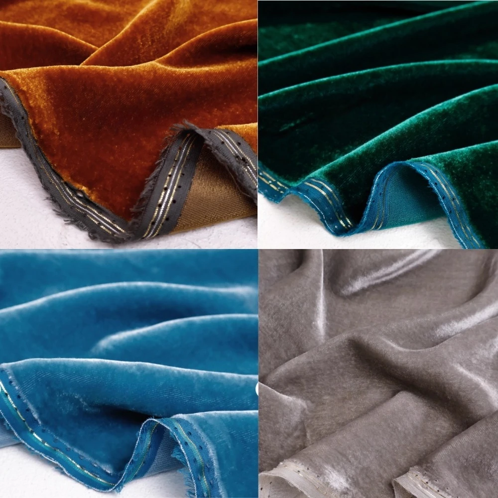 tissu-en-velours-brillant-en-soie-de-murier-marron-caramel-pour-robe-a-la-mode-delicate-non-elastique-tissu-design-materiel-de-couture-pour-bricolage