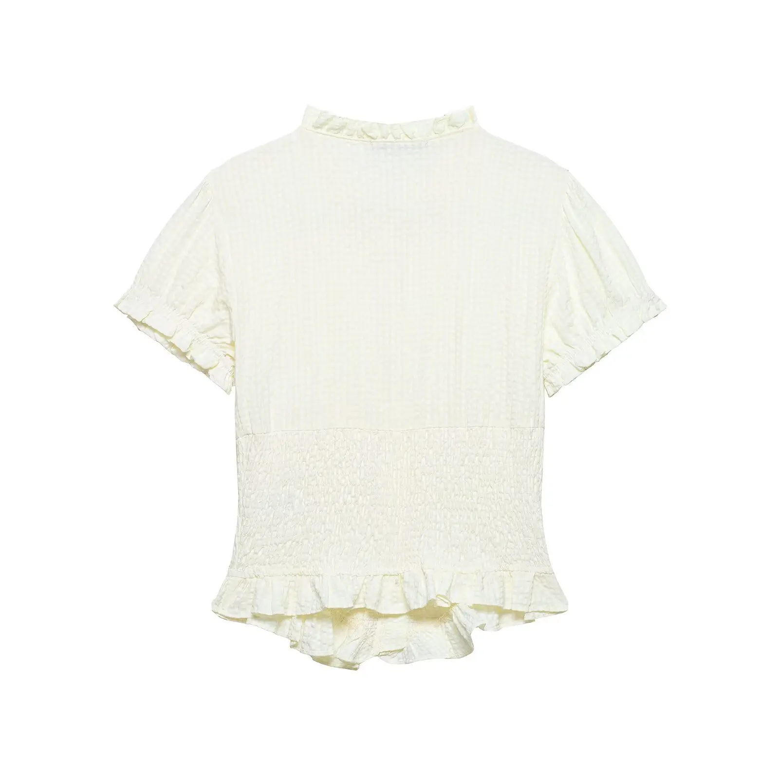 Women's Fashionable Casual Bow Decorated Top   2VDM