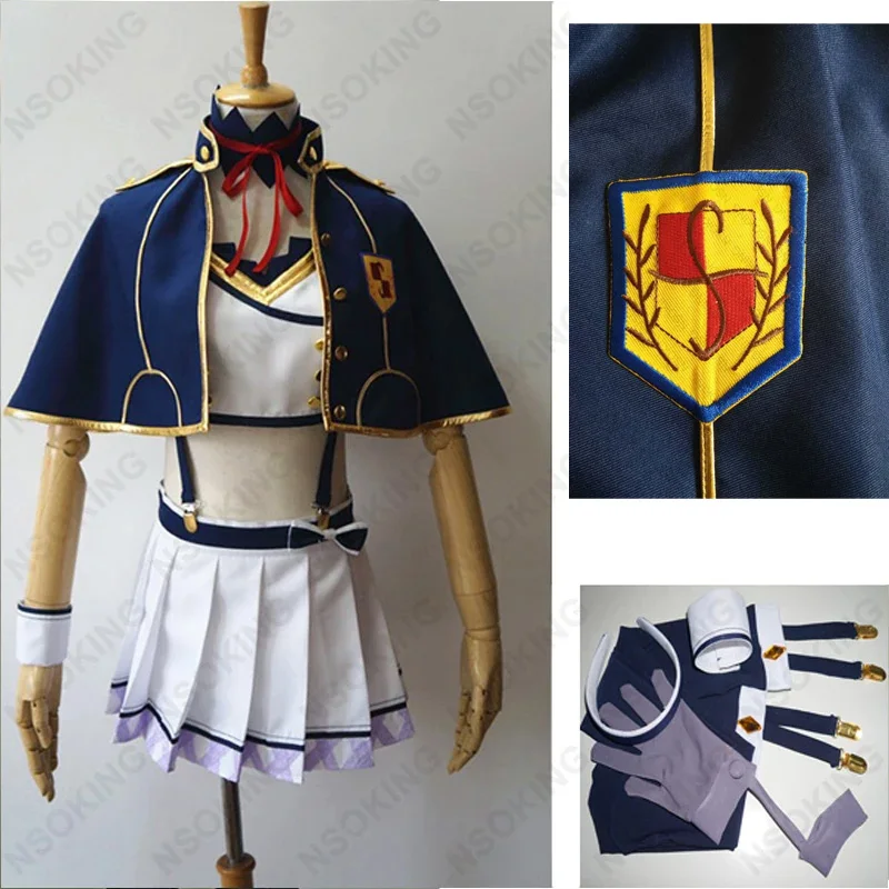 New Anime Akashic Magic Sistine Fibel Cosplay Costume Tailor  Made