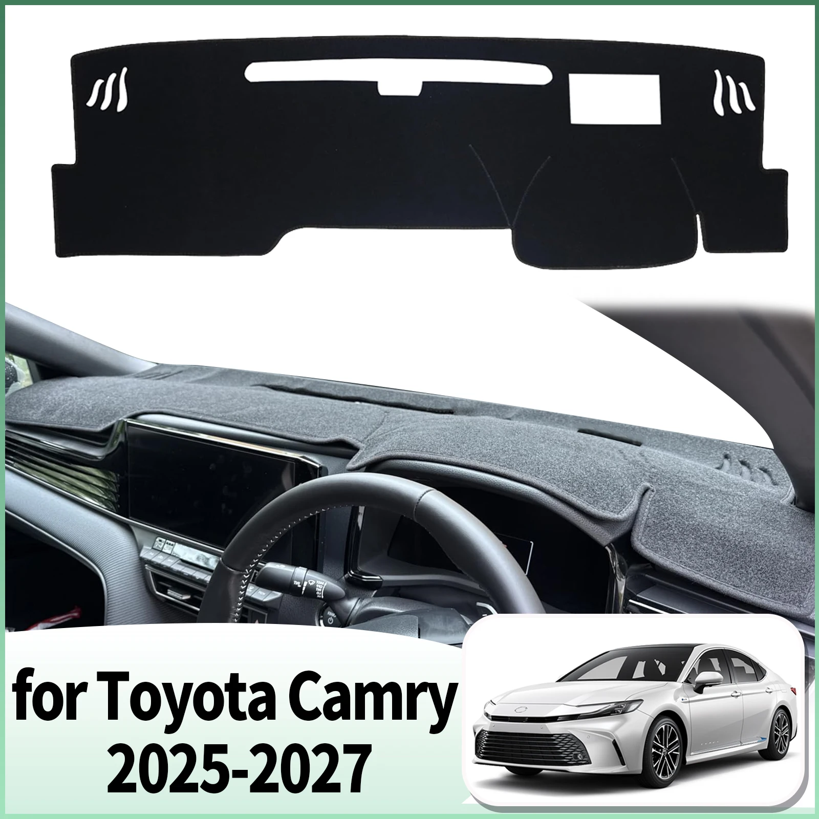

fit for Toyota Camry 2025 2026 2027 XV80 Car Dashmat Accessories Dashboard Cover Pad DashMat Sunshade Protective Carpet