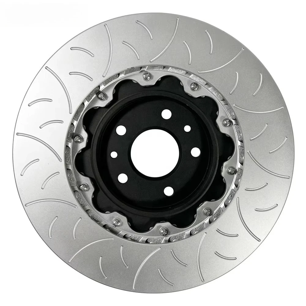 2-Piece Floating Brake Discs for Renault Cars (330mm-360mm) Aluminum 6061+G3500 Material for Hsingyik Brand