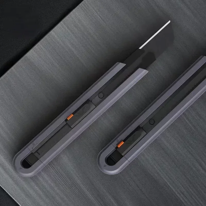 

Мини-многофункциональный универсальный нож, лезвие из углеродистой стали, предохранительный замок, эластичный карман, профессиональный резак для бумаги, бытовой ручной инструмент