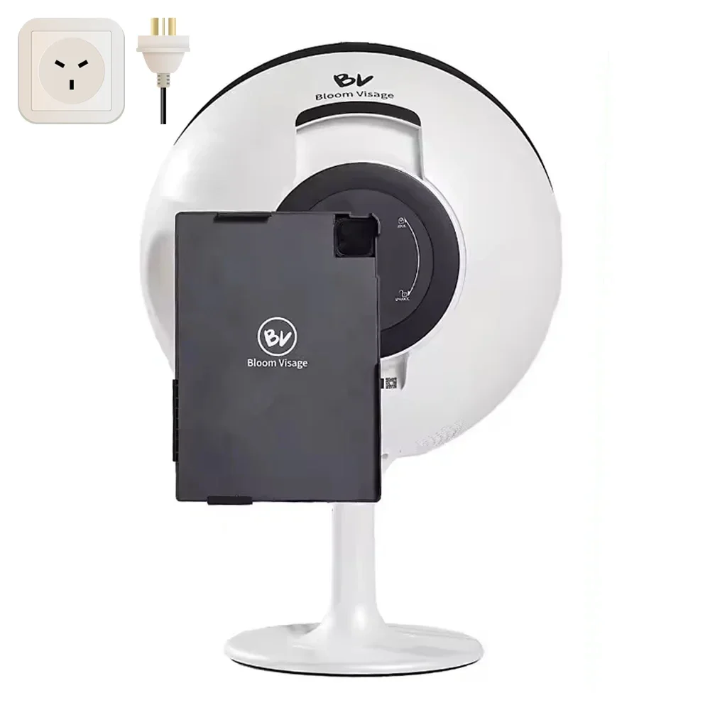 Analizator skóry 3D BV AI Technologia analizy twarzy 3D Wykrywanie problemów skóry - analiza wilgotności Profesjonalne urządzenie do salonu piękności