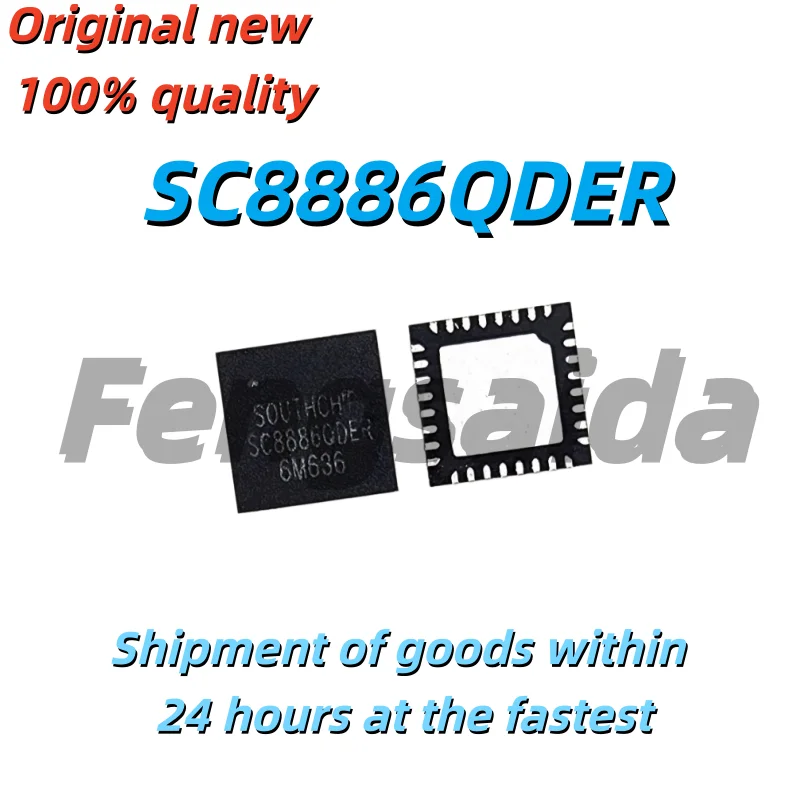 (5 pieces)  brand new SC8886QDER QFN-32 SC8886SQDER Boost-Buck Power Supply Charging Management Chip