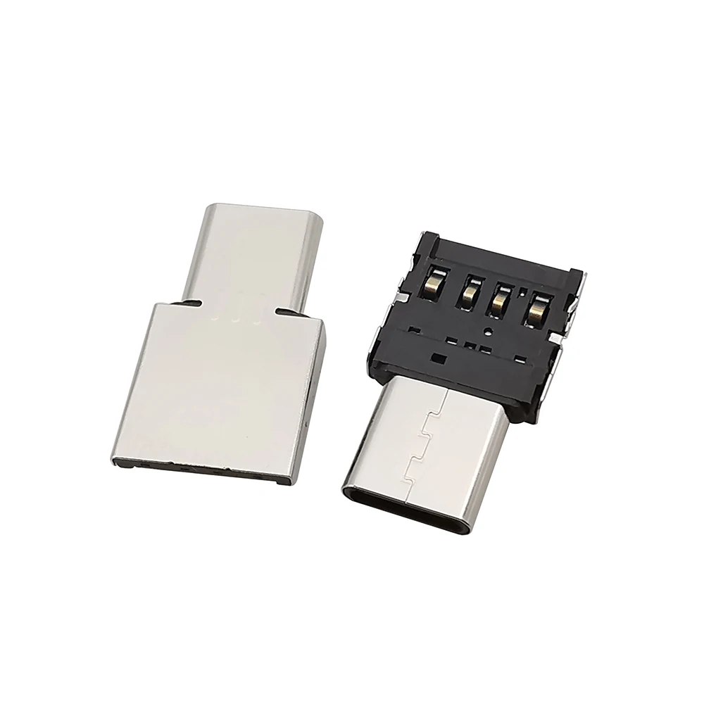 1/5 sztuk OTG Micro rodzaj USB C męski Adapter do USB żeńskie konwertera złącza danych dla telefon z systemem Android myszy Flash Drive Keyboar — zdjęcie 2