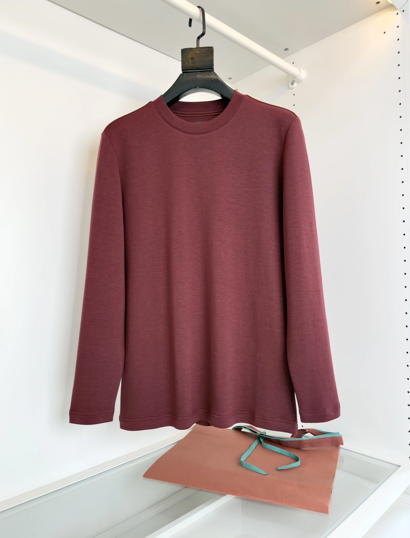 

LP Italy 25aw Solid Color Crew Neck Men's Casual T-Shirt