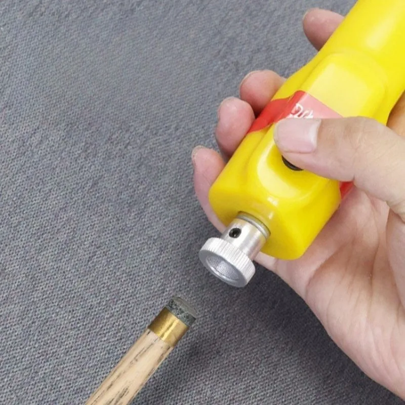Leather Head Electric Charging Grinder Billiards Leather Head Repair Tools Billiard Change Gun Head Curvature Rod Repair