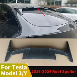 Per Tesla 2016-2024 Modello 3 Modello Y Spoiler sul tetto posteriore Ala Air Tail Splitter Body Kit Modifica Boot Lip