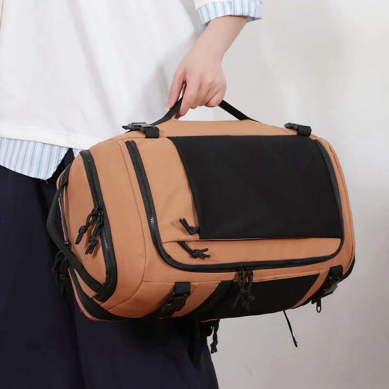 Men's Travel Backpack Business Laptop Bag Casual Training Rucksack Outdoor Hiking Climbing Handbag Lightweight Weekend Schoolbag