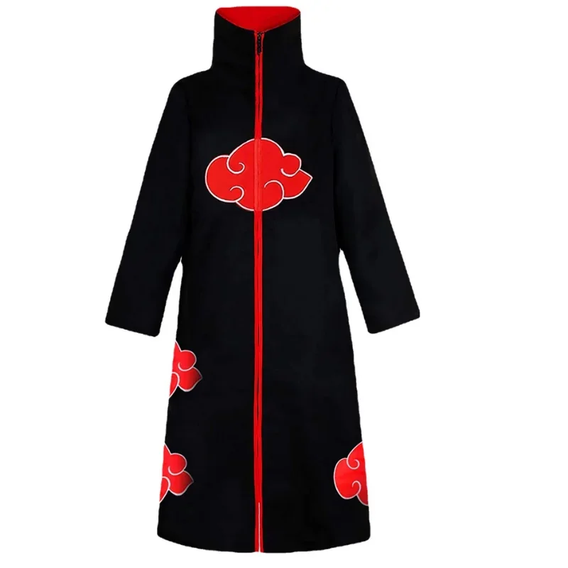 Naruto Cosplay Costume Cloak Robe Unisex 4th 6th 7th Hokage Uniform Akatsuki Uchiha Tobi Obito Halloween Party Suit Cool Coat