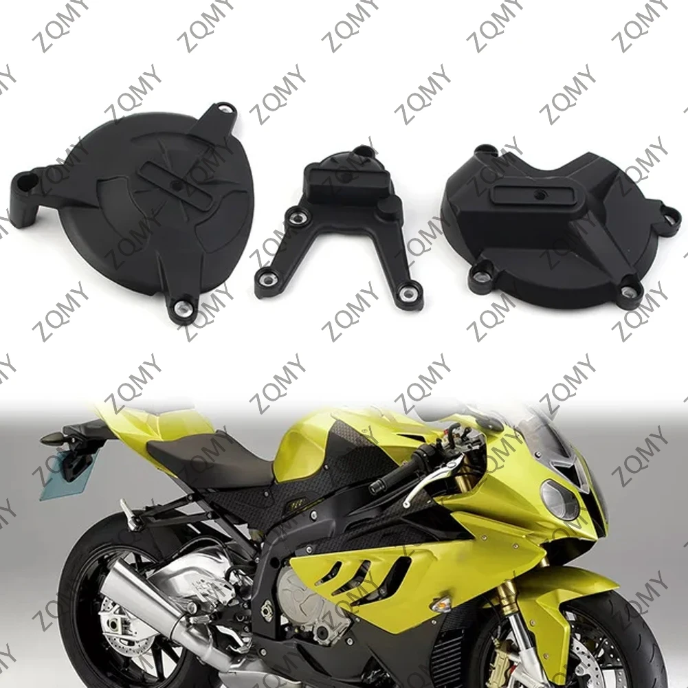 モーターサイクルエンジンクラッシュプロテクター,クランクケースカバー,bmw s1000rr s1000r 2009 2010 2011 2012 2013 2014 2015 2016用スライダー