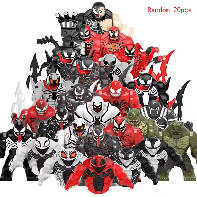 MOC Mini Anime Action Figures Marvel Superhero Characters Building Blocks Bricks DIY Hot Toys for KIDS Birthday gifts - AliExpress 