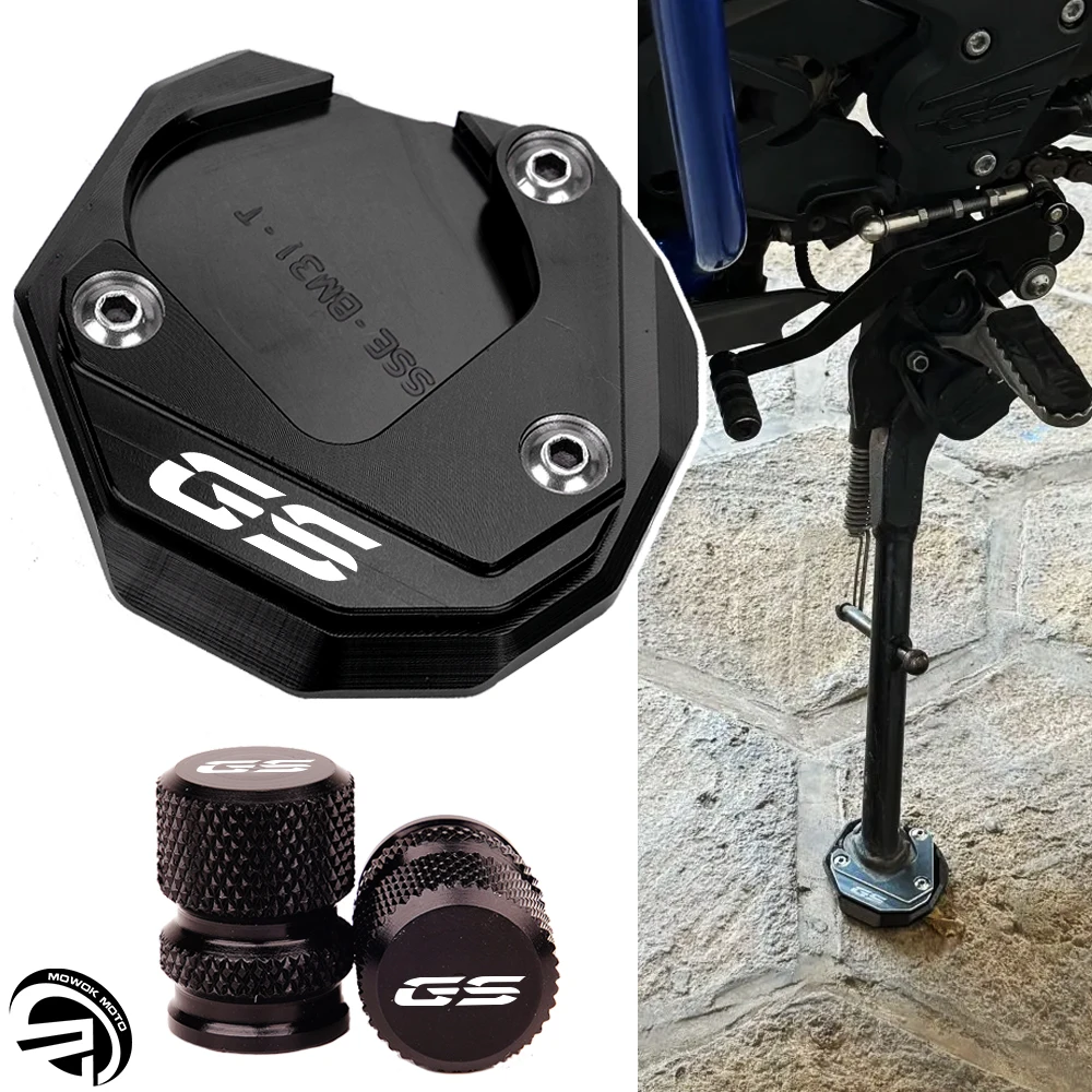 For BMW G310GS G 310GS G 310 GS 2018-2023 2022 2021 Motorcycle Accessories Kickstand Foot Side Stand Enlarger Pad