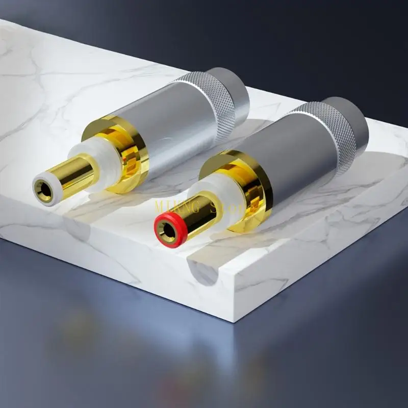 DC5521 5525 커넥터 24K 골드 도금 된 부식성 저항 황동 청각 5.5x2.1mm/5.5x2.5mm 최고의 판매 최고 판매