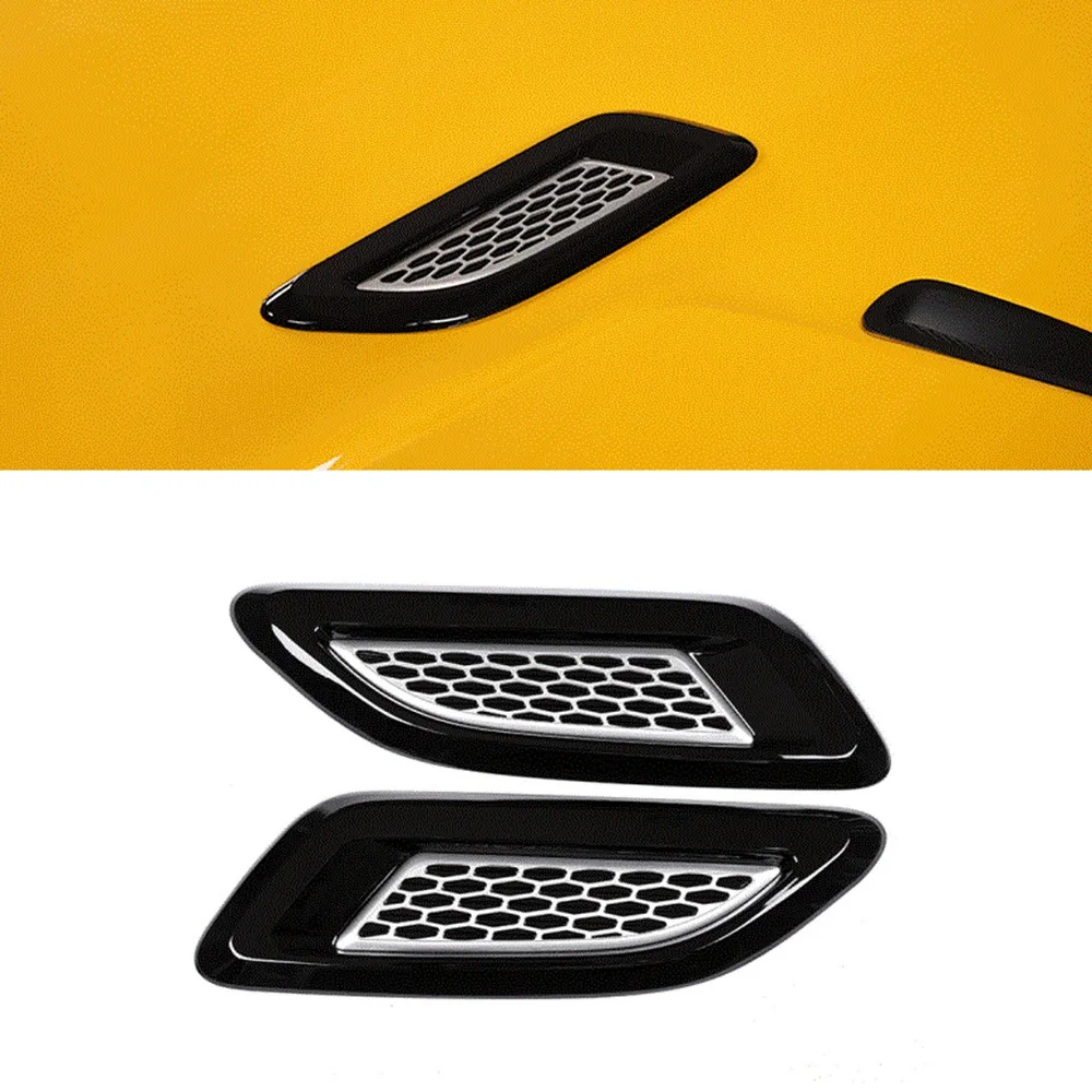 Car Air Flow Intake Hood, saída Vent Trim, tampa decorativa para Toyota Supra A90