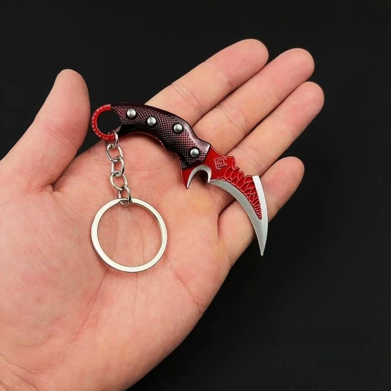 มีดกรงเล็บนกฮูกแดงขนาดเล็ก 9 ซม./3.54 นิ้ว ของสะสม อุปกรณ์เสริมสำหรับเกม ของเล่นกลางแจ้ง ของขวัญสำหรับแฟน