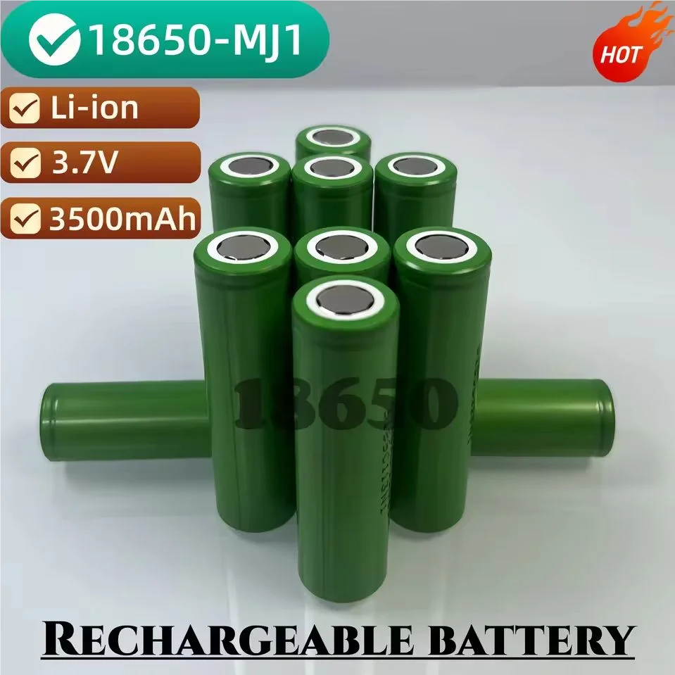 

18650 MJ1 3.7V 3500mAh Rechargeable Lithium Battery - Fit Flashlights, Power Tools & Toys | Reliable Universal Power Source