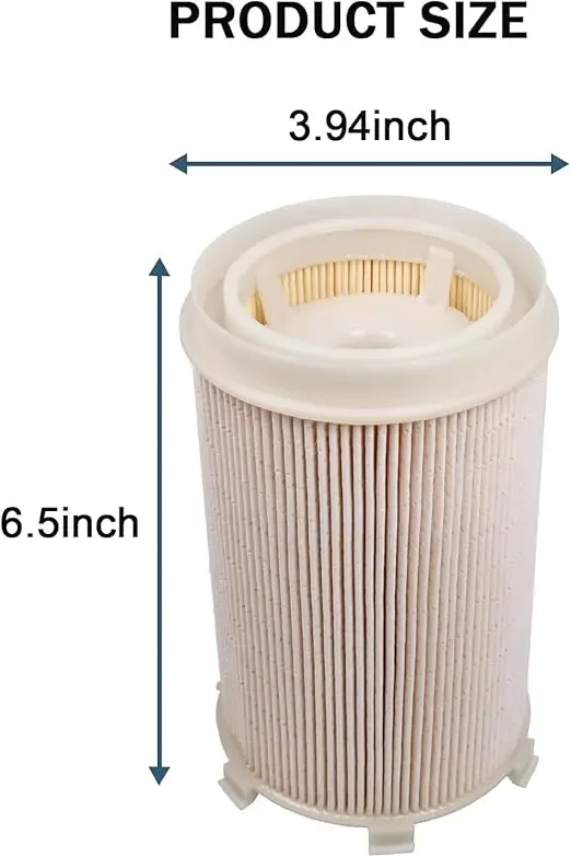 68061634AA Fuel Water Separator Filter for Cummins Diesel 2007-2009 Dodge Ram 2500 3500 6.7L Replaces 68061634AA