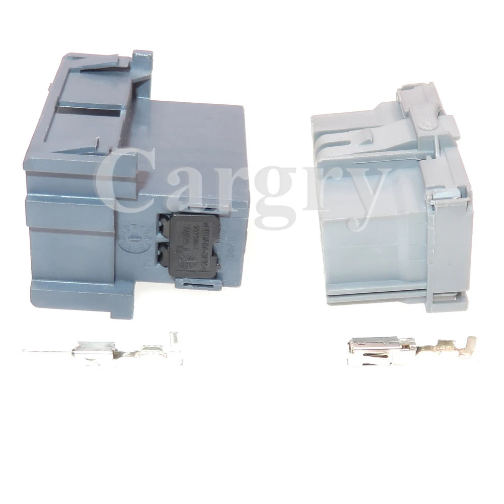 1 Set 21P Grey Auto Male Female Wiring Socket 8-968975-2 1-967630-2 AC Assembly Auto Plastic Housing Unsealed Connector