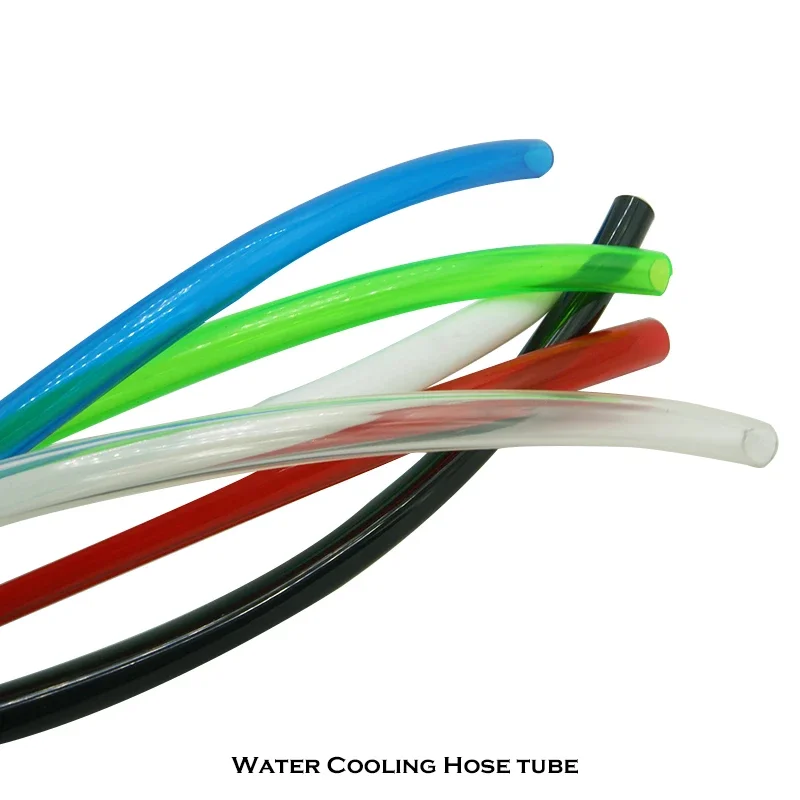 9.5mm * 12.7mm Hose /OD 3/8'' Inch Thin PVC Water Cooling Pipe,1M Soft Tubing Multicolor