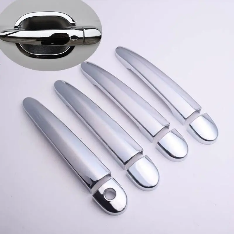 

Для Chery Tiggo 5 Tiggo5 2014 2015 2016 2017 Новый хромированный чехол для ручки автомобильной двери, Накладка для отделки