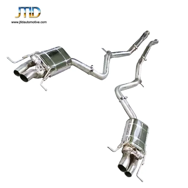 High Flow Performance Stainless Steel Catback Racing Exhaust Muffler for Mercedes Benz S550 W221