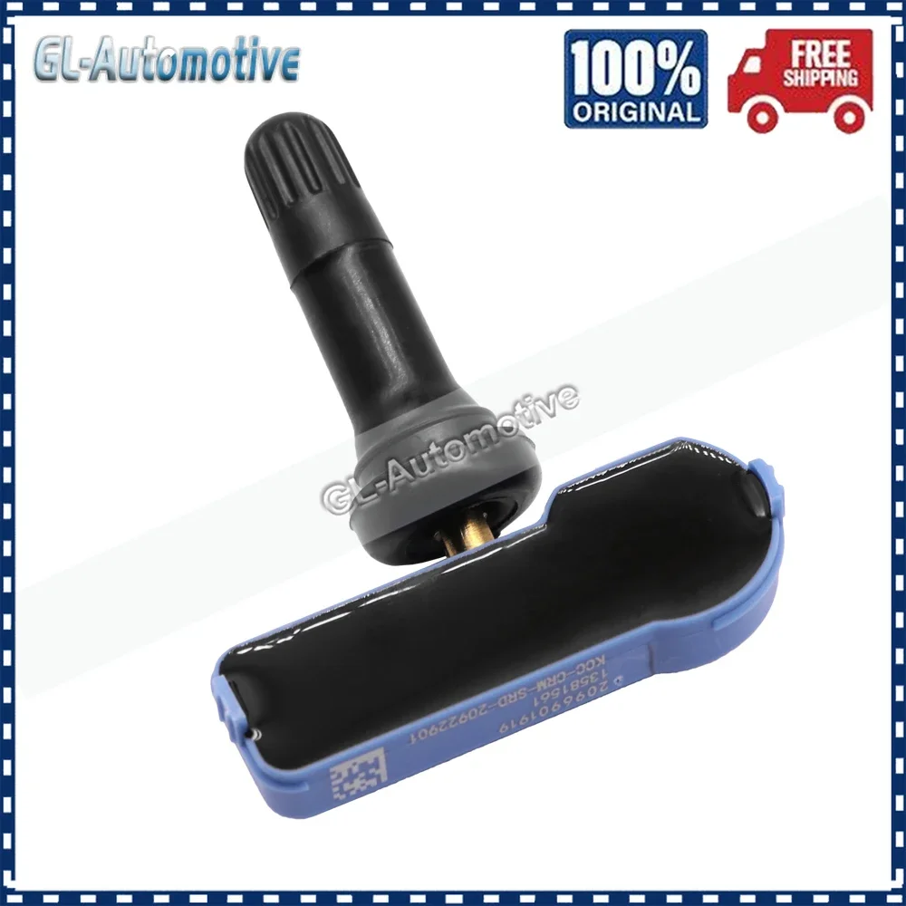 4 piezas 13581561   Sensor de presión de neumáticos TPMS 433MHZ para Chevrolet Aveo Captiva Cobalt Cruze Epica Express Lacetti Malibu Matiz Niva