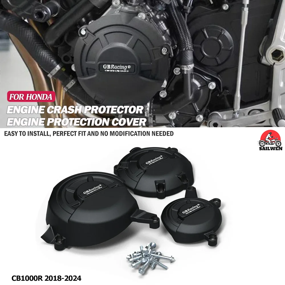 FOR HONDA CB1000R cb1000r 2018-2024 Motorcycle Engine Protection Cove