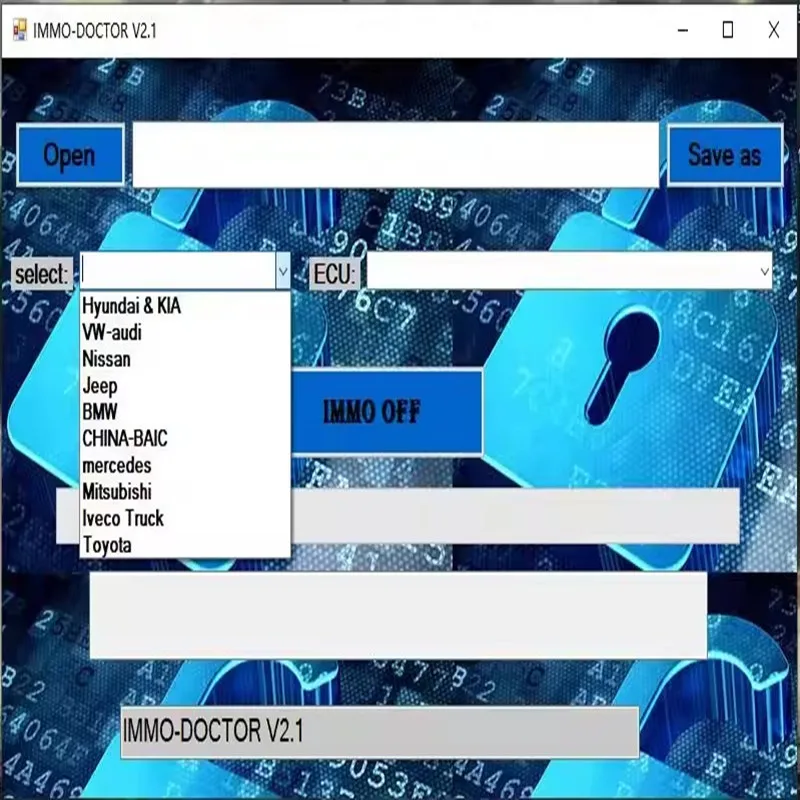NEW IMMO DOCTOR V2.1 MULTI BRAND With Unlimited KEYGEN Immo Off Immo Delete Software for ME17 MH72 MH83 MH82 MEG17 MED17 EDC17