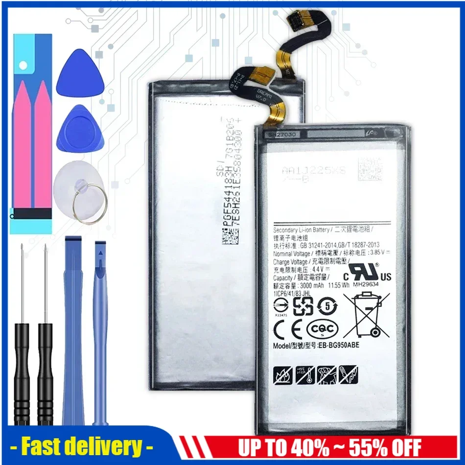 For Samsung S5 S6 S7 Edge S8 S9 S10 S10E S20 Plus Battery For Galaxy S3 S4 mini SM G900 G900I G900F G900H G930F G950 EB-BG900BBE