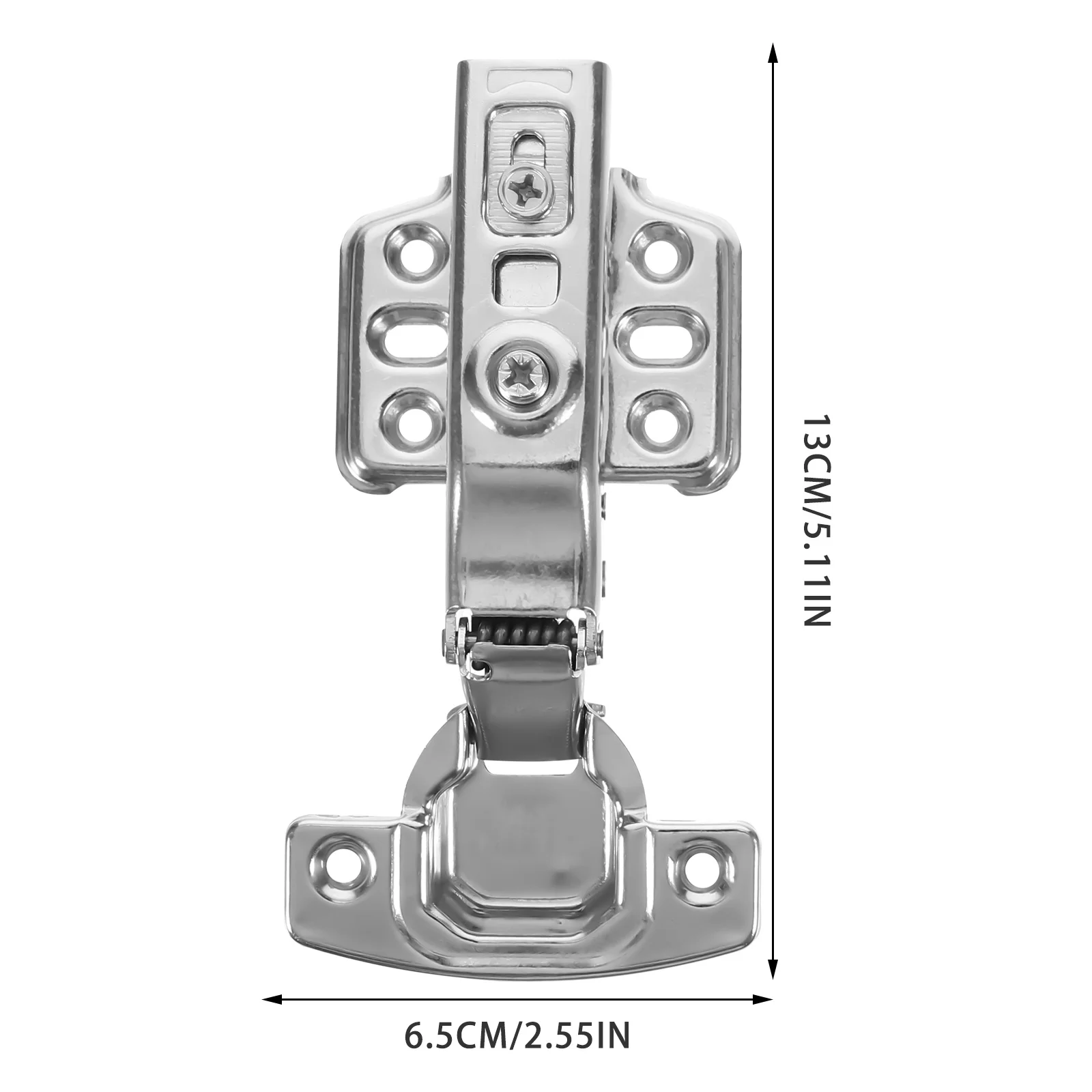 

12pcs Stainless 2mm Thick Black Gold Kitchen Cabinet Door Hinges Door Cupboard Hinges Heavy Duty Wardrobe Hardware