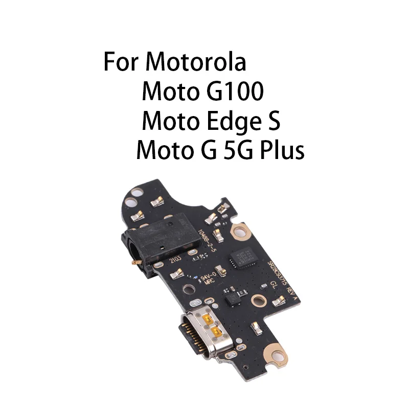 USB Charge Port Jack Dock Connector Charging Board For Motorola Moto G100 / Edge S / Moto G 5G Plus