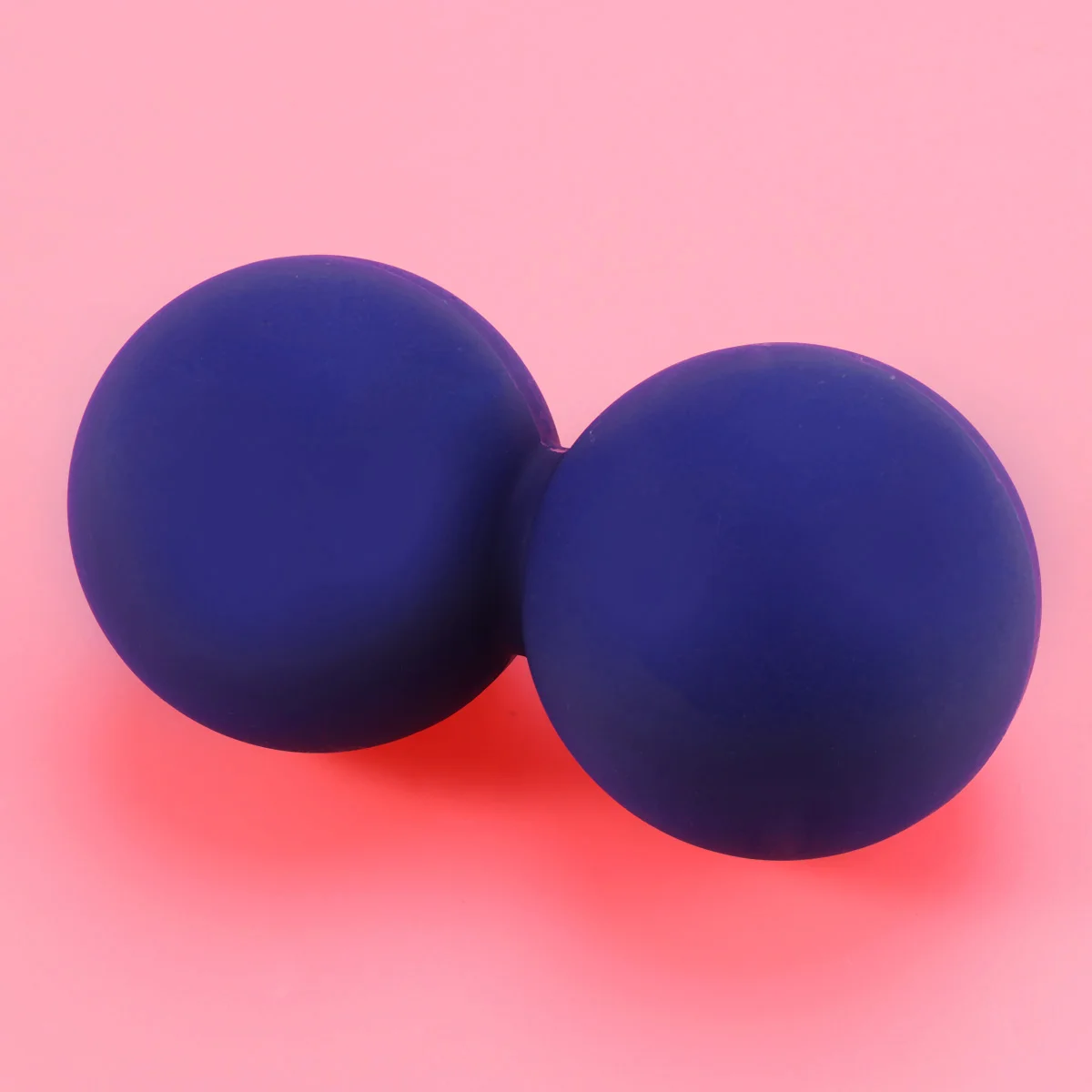 

Силиконовый массажер-роллер для мышц в форме арахиса, особо жесткий, темно-синий, для массажа позвоночника, бедер, спины, пилатеса, йоги, физиотерапии, реабилитации, при болях в мышцах