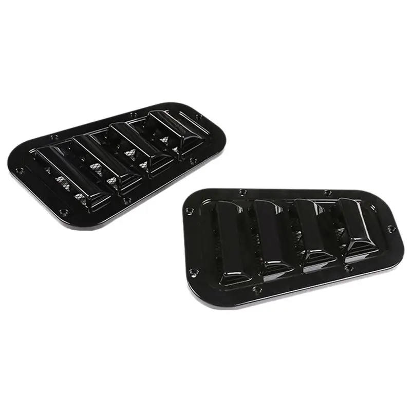 

Durable-Car Front Engine Cover Heat Vent Cover Front Engine Air Outlet Cover For Land Rover Defender 90 110 130 2004-2019