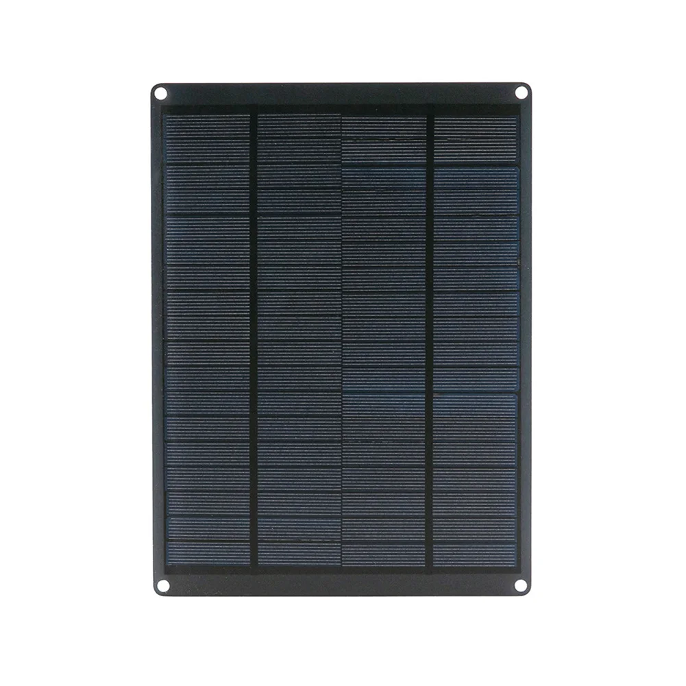 20W For Solar Panel with Integrated Voltage Regulator Delivers Stable 5V USB Output for Outdoor Use on Vehicles and Boats