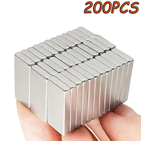 20X10X2 Rectangular Strong Magnetic Force N35 High Strength Neodymium Magnet Suitable Gardening Refrigerator Stickers