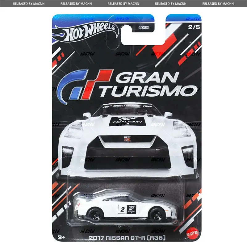 Hot Wheels Cars GRAN TURISMO THE REAL DRIVING SIMULATOR NISSAN BMW 1/64 Metal Die-cast Model Collection Toy Vehicles GDG83