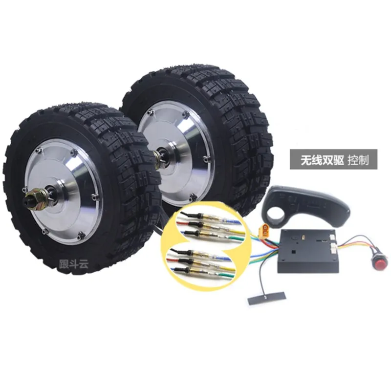 Imagem -02 - Brushless dc Wheel Hub Motor Baixa Velocidade Alto Torque Salão Robô Jantar Ferramenta Car Palete Elétrica 36v 320w