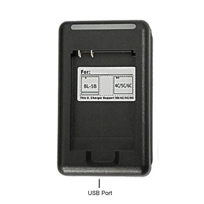 BL-5C Replacement BL 5C USB US EU Battery Charger For Nokia Mobile Phone Li-ion 3.7V BL5C