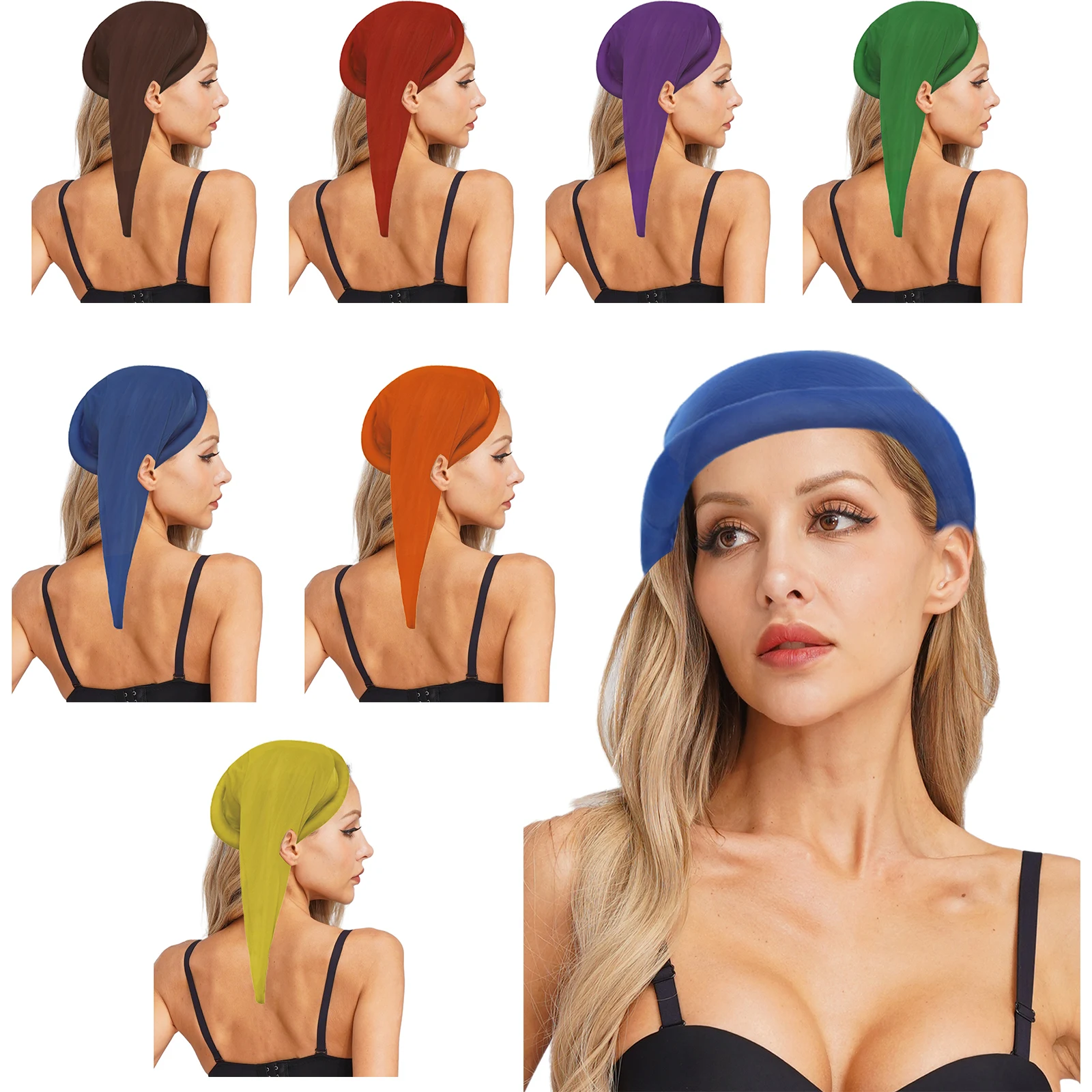 Unissex adultos mulheres homens halloween natal elfo anão chapéu acolchoado guarnição cor sólida apontou boné para festa carnavais